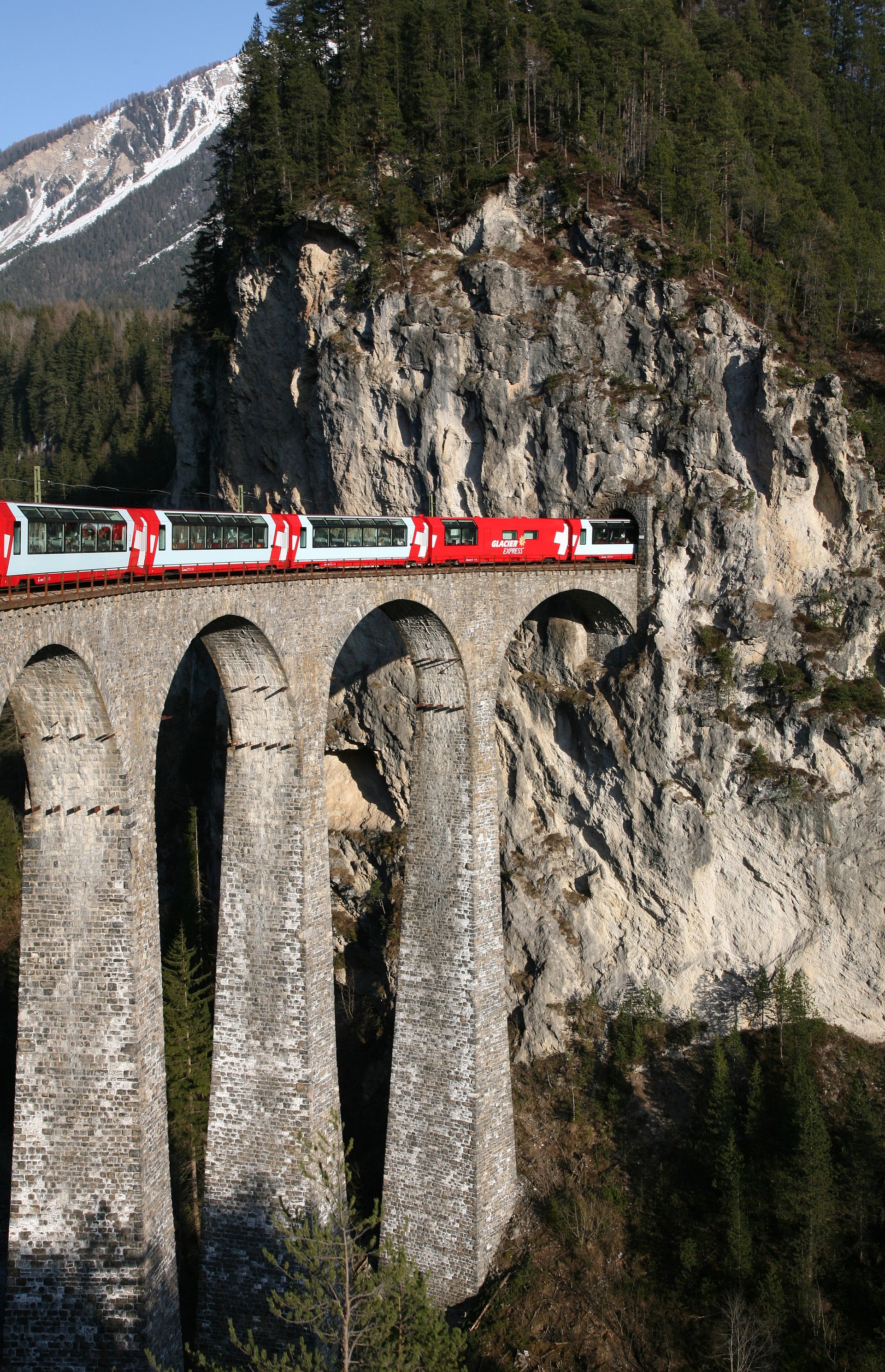 冰河列車路線 Glacier Express Line